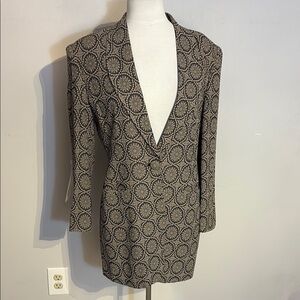 Vintage Nordstrom Long Line Blazer Size 4